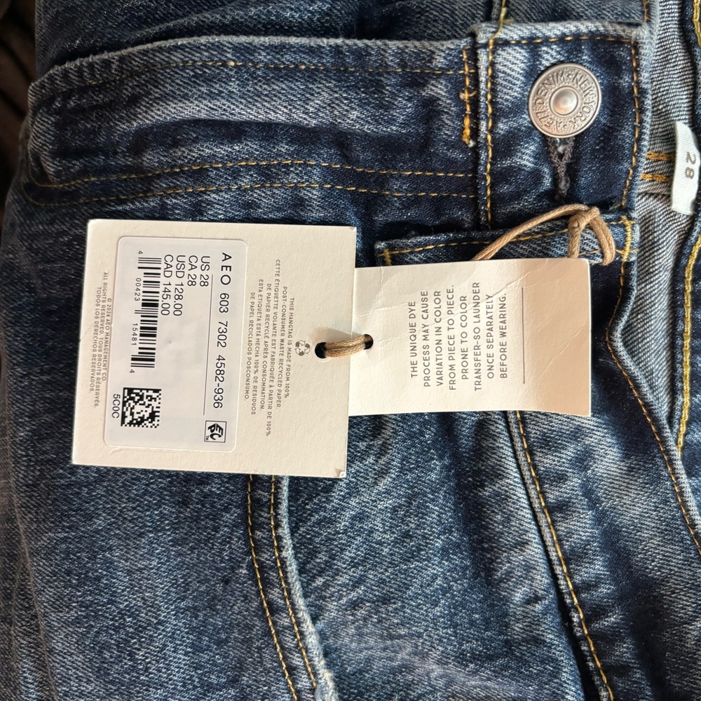 NEW AEO Blue Denim Jeans